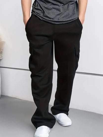 Pantalon Cargo Homme Multipoches Classique