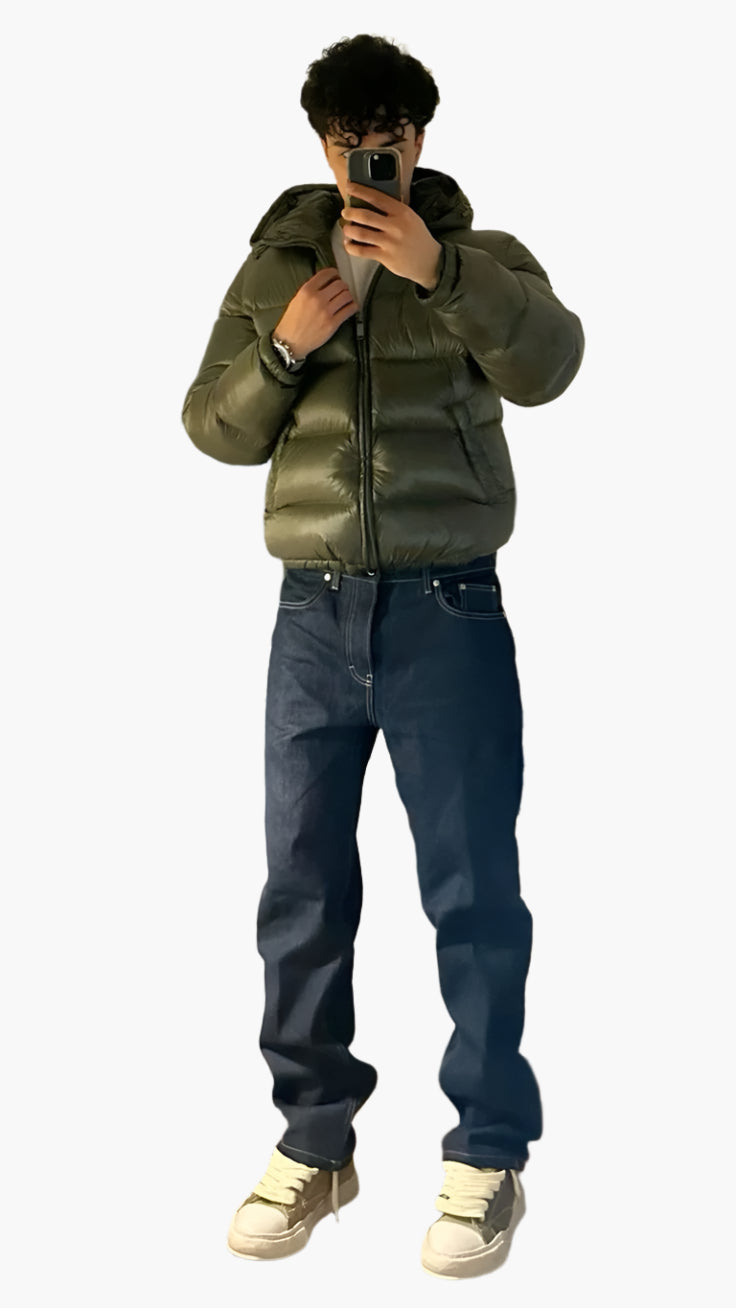 Doudoune chaude Veste matelassée Streetwear Hiver