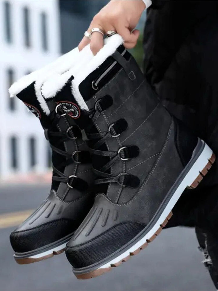 Bottes pour hommes résistantes aux intempéries et durables
