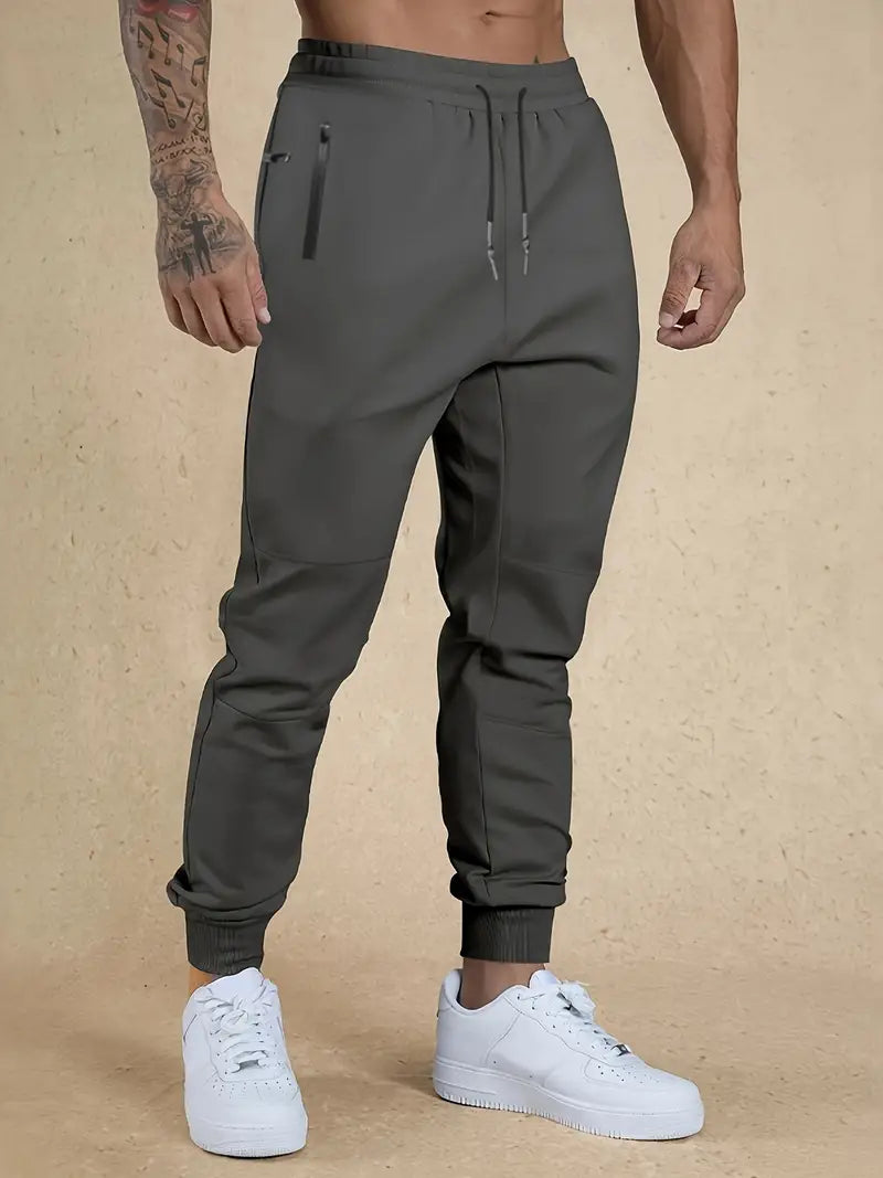 Pantalon pour homme confortable, avec cordon de serrage et coupe ample