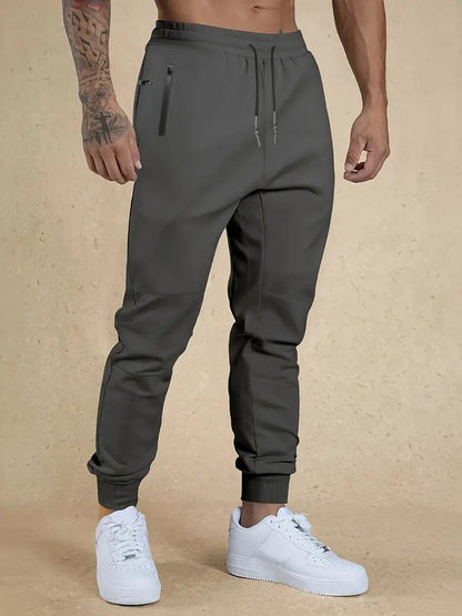 Pantalon pour homme confortable, avec cordon de serrage et coupe ample