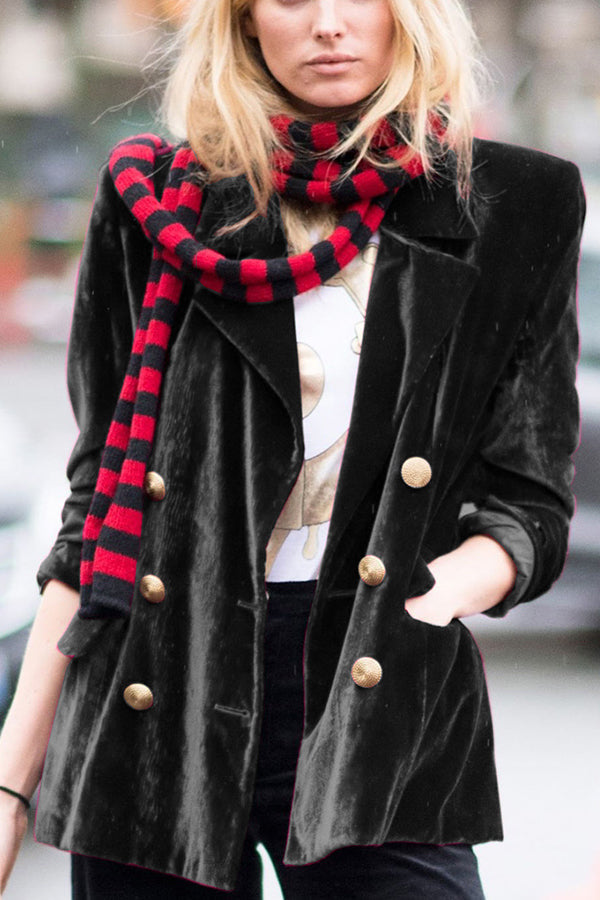 Robe élégante femme Blazer velours Tenue de soirée