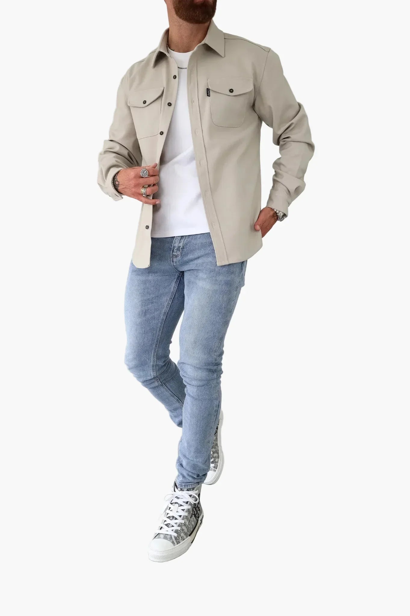 Veste-chemise stylée – Chemise moderne et polyvalente pour le quotidien