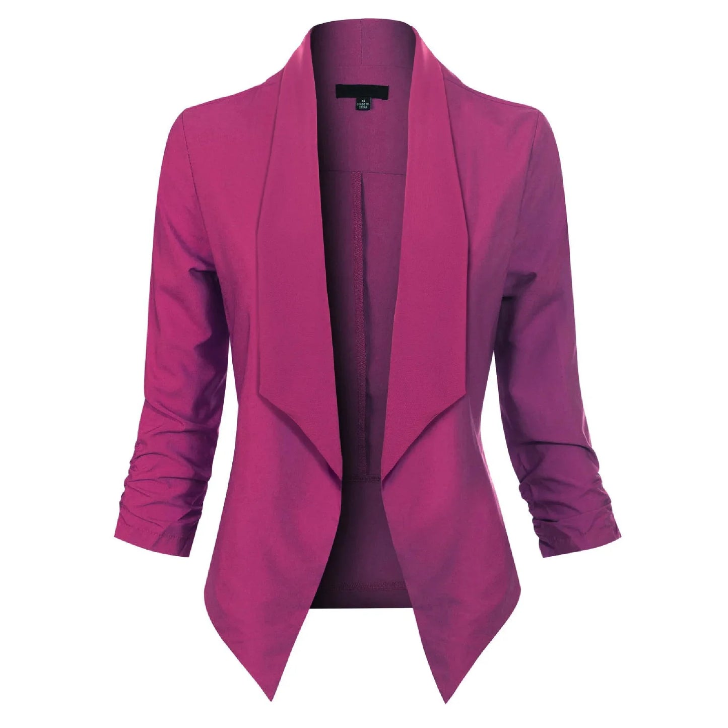 Blazer élégant pour femme, manches longues
