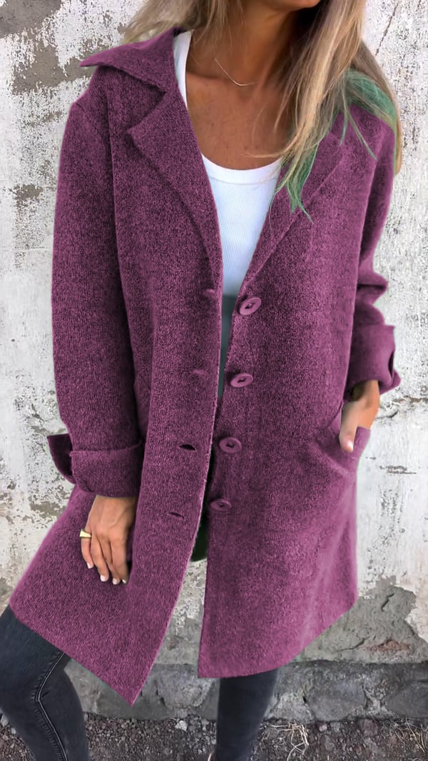 Veste élégante pour femme à boutons