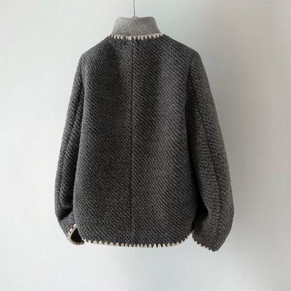 Stilvolle Strickjacke Leicht Zum Überziehen - IdealeKleiden