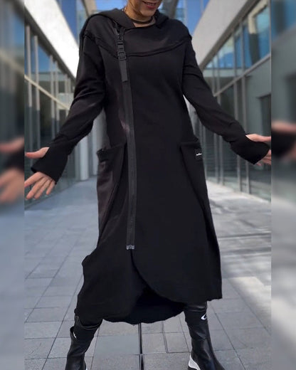Robe d'été élégante Unie Légère
