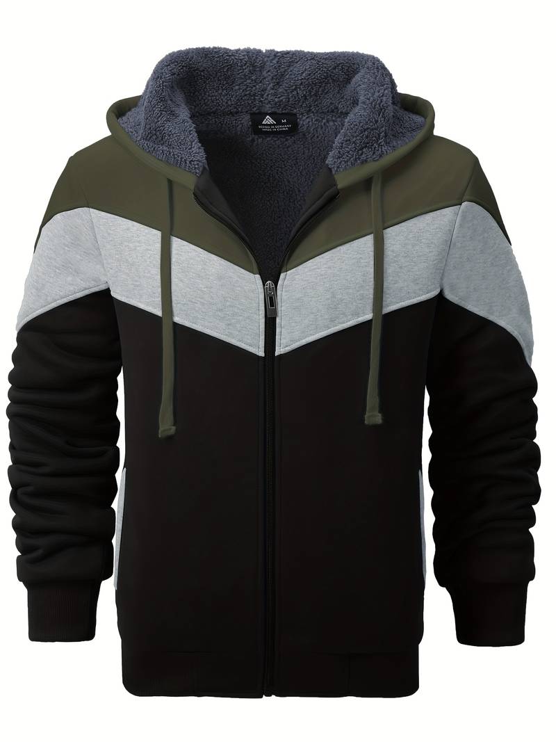 Veste Homme Manches Longues 3 Couleurs Tendance