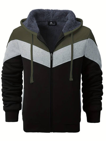 Veste Homme Manches Longues 3 Couleurs Tendance