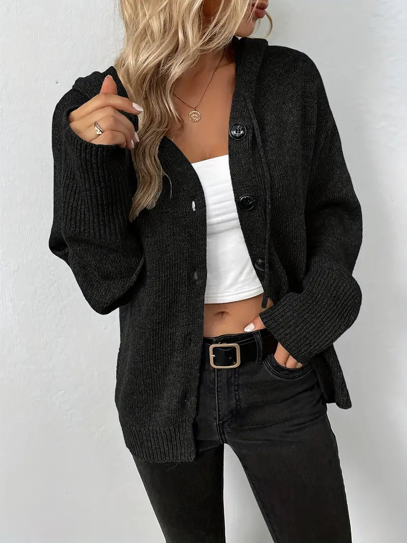 Gilet cardigan femme moderne boutonnage stylé