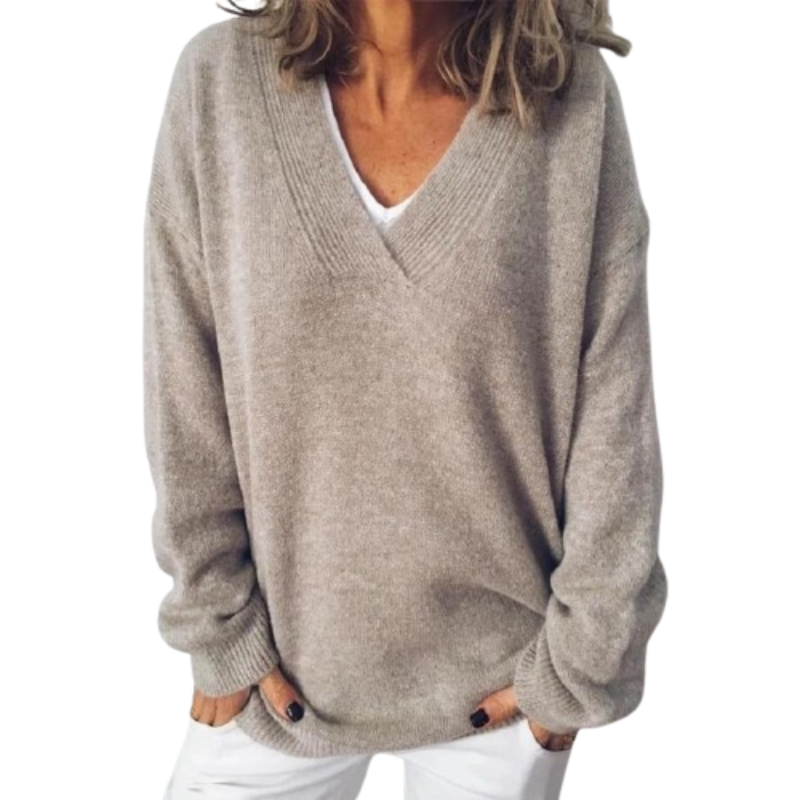 Weicher Strickpullover Luxus Qualität - IdealeKleiden