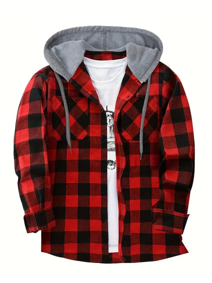 Pull à carreaux pour hommes Style moderne