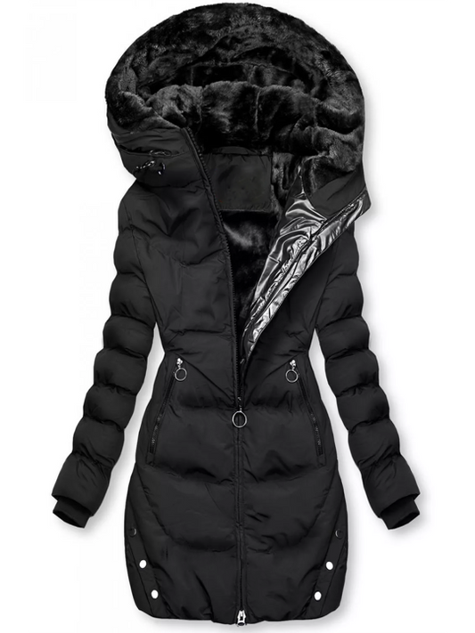 Bequeme Winterjacke Gemütlich Warm - IdealeKleiden
