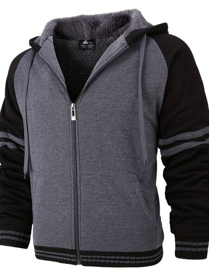 Sweat à capuche thermique chaud et isolant pour hommes
