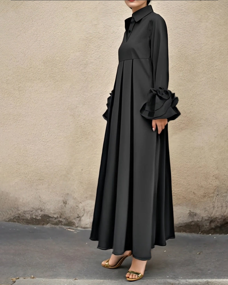 Elegante Damenbluse Modern Hemdkragen - IdealeKleiden