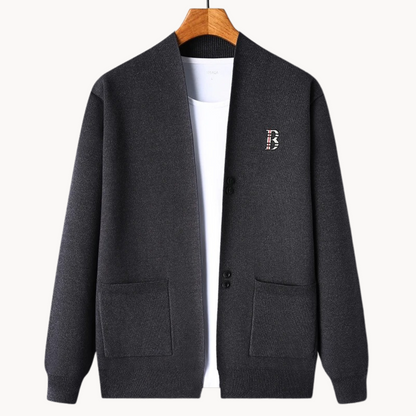 Bequeme Strickjacke Freizeitlook - IdealeKleiden
