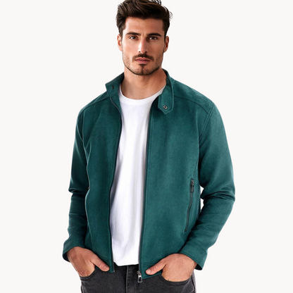 Blouson en cuir élégant pour homme