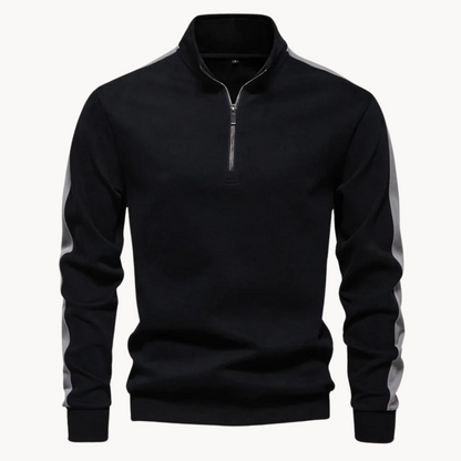 Pull élégant pour femme | Pull de luxe col zippé