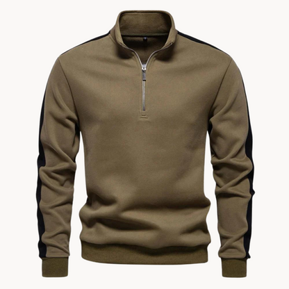 Pull élégant pour femme | Pull de luxe col zippé