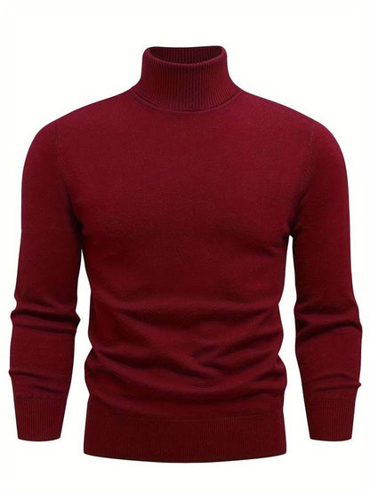 Pull col roulé homme Moderne Polyvalent