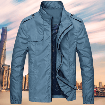 Veste d'automne pour homme, col style Oxford