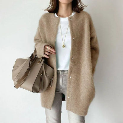 Veste femme en laine mérinos chaude