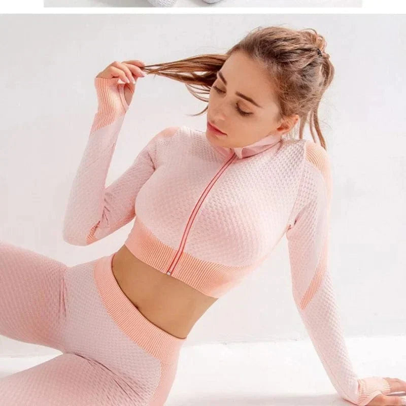 Ensemble de sport 3 pièces pour femme