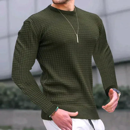 Pull élégant en maille Milano coupe slim