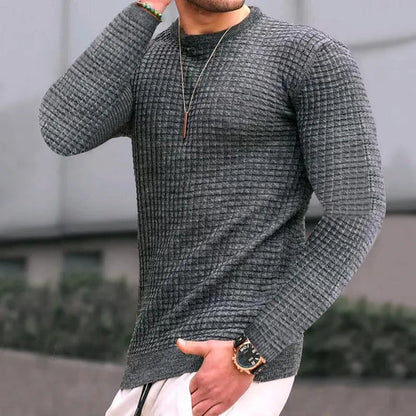 Pull élégant en maille Milano coupe slim