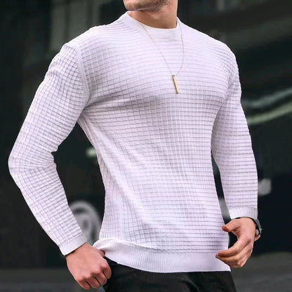Pull élégant en maille Milano coupe slim