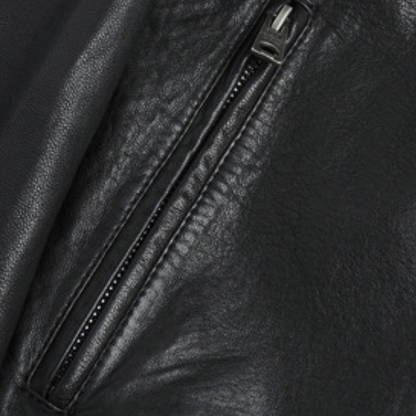 Herren Lederjacke Herbst Warm Winddicht - IdealeKleiden