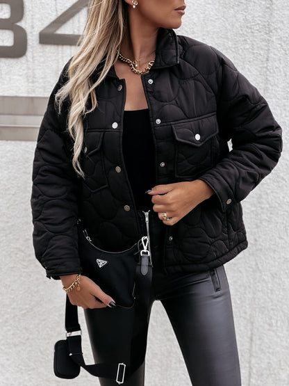 Élégant manteau d'hiver pour femme Stylé et chaud
