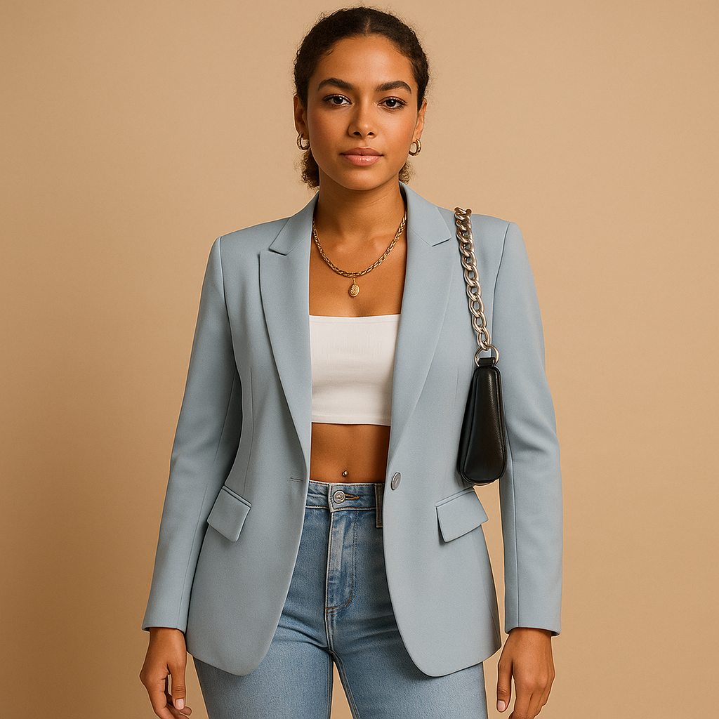 Veste blazer femme cintrée