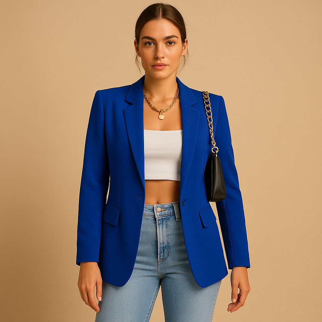 Veste blazer femme cintrée