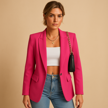 Veste blazer femme cintrée