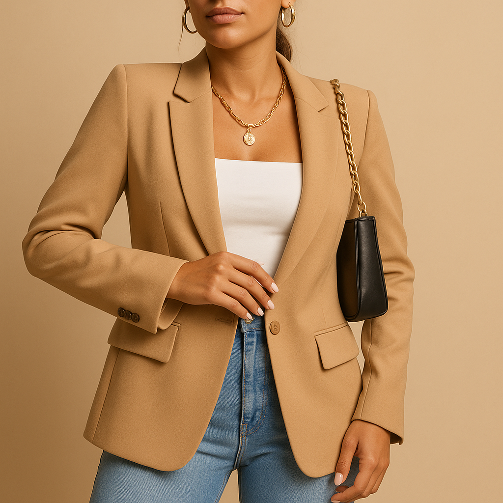 Veste blazer femme cintrée