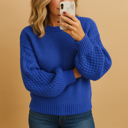 Pull en tricot épais doux et confortable pour l'hiver