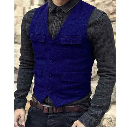 Gilet homme stylé coupe slim moderne