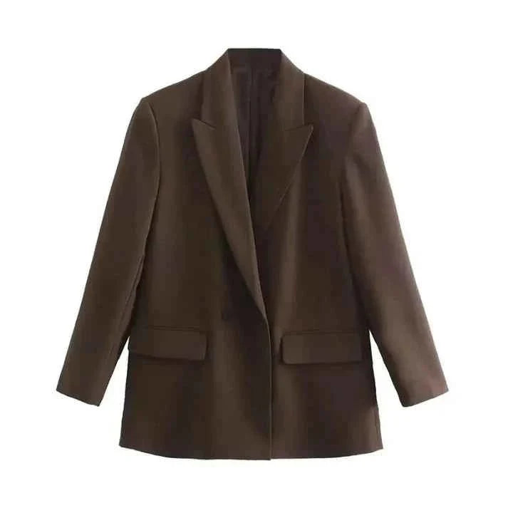Blazer oversize élégant pour femme