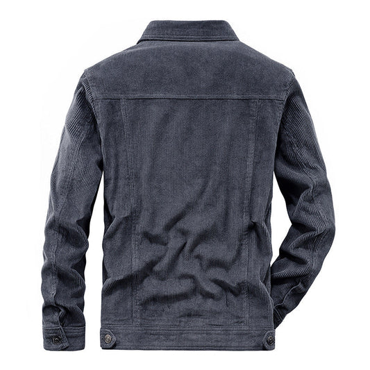 Praktische Herrenjacke Leicht Cord - IdealeKleiden
