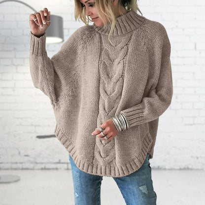 Pull Femme Long Ample Tricoté