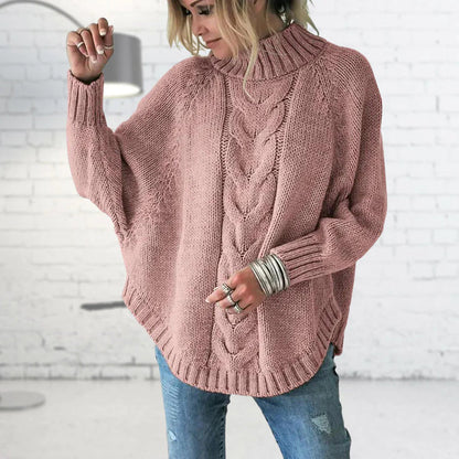 Pull Femme Long Ample Tricoté