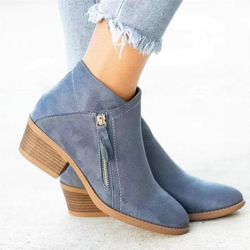 Bottines Femme Confortables Petit Talon