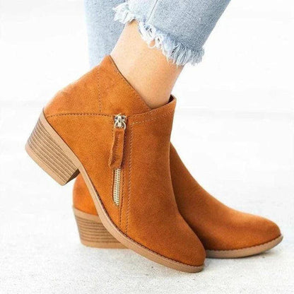 Bottines Femme Confortables Petit Talon
