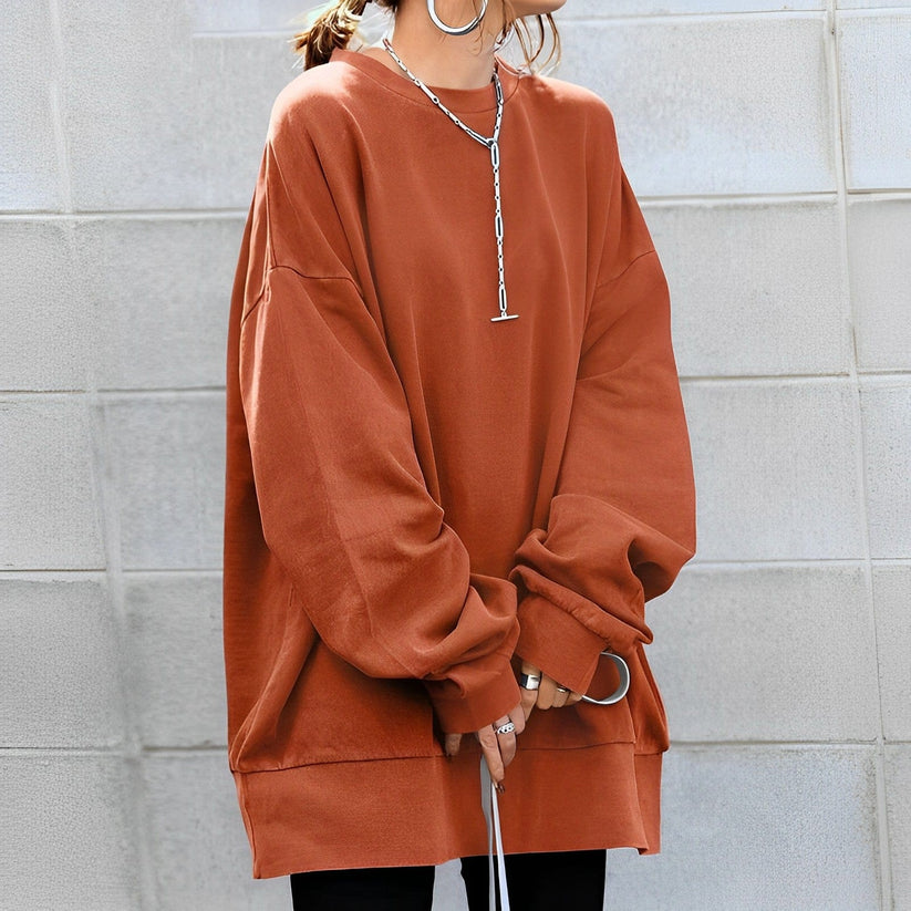 Pull oversize élégant grandes tailles