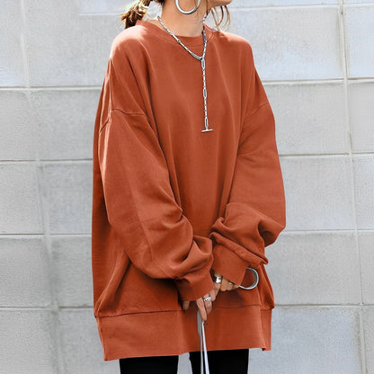 Sweat-shirt grande taille amplement confortable