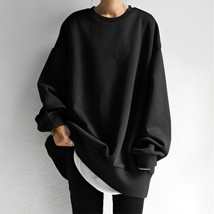Sweat-shirt grande taille amplement confortable
