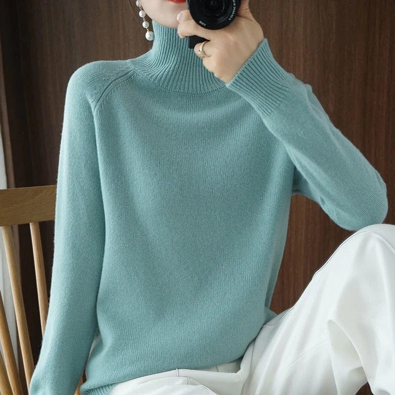 Pull à col roulé stylé Design élégant
