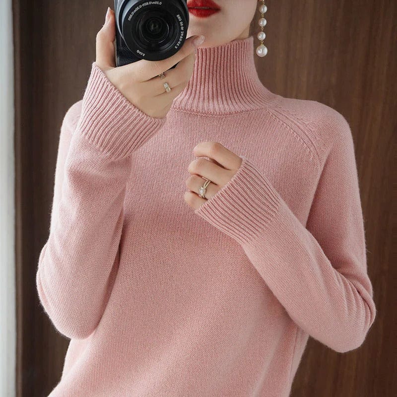 Pull à col roulé stylé Design élégant