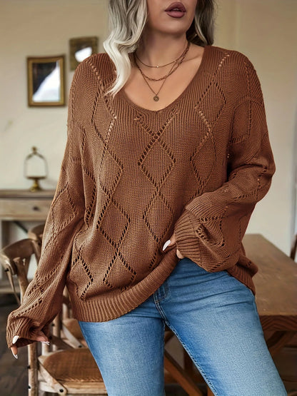 Pull en tricot élégant Confortable Chic européen